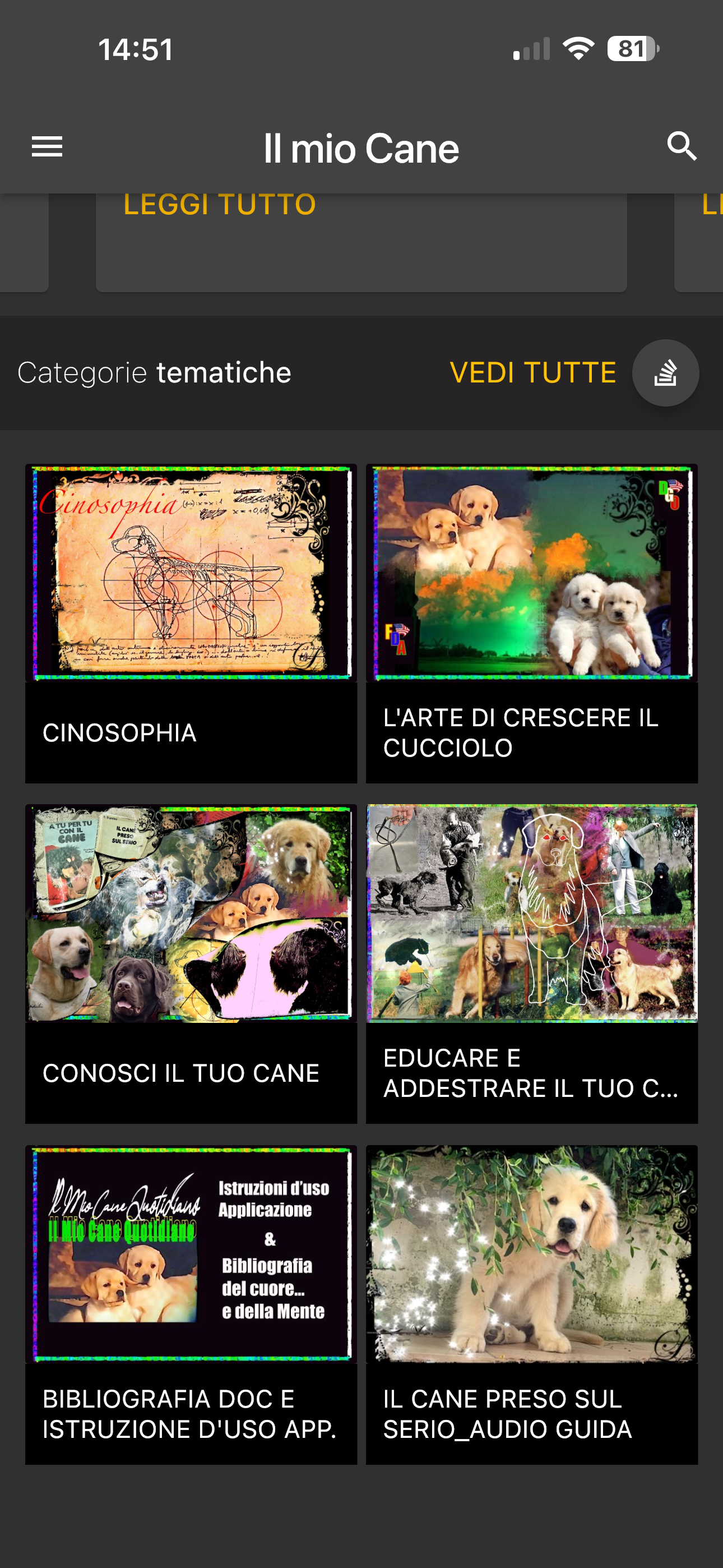 App Il Mio Cane Quotidiano